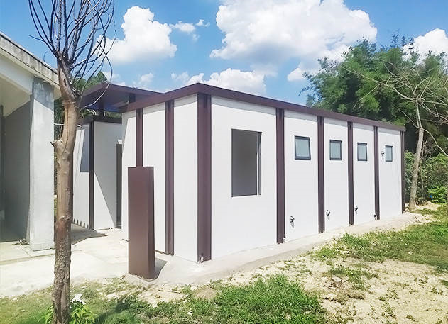 增城村居公共卫生间建筑外墙铝单板工程项目
